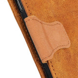 Samsung Galaxy A03 Etui Vintage Lysebrun