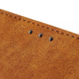 Samsung Galaxy A03 Etui Vintage Lysebrun