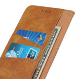 Samsung Galaxy A03 Etui Vintage Lysebrun