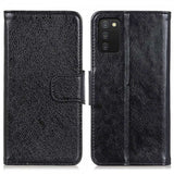 Samsung Galaxy A03s Etui Nappatekstur Svart