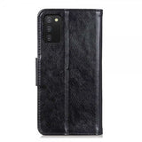 Samsung Galaxy A03s Etui Nappatekstur Svart