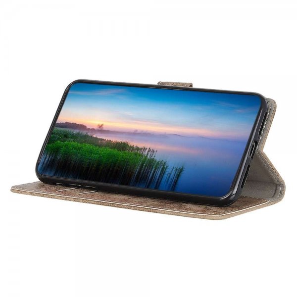 Samsung Galaxy A03s Etui Vintage Khaki