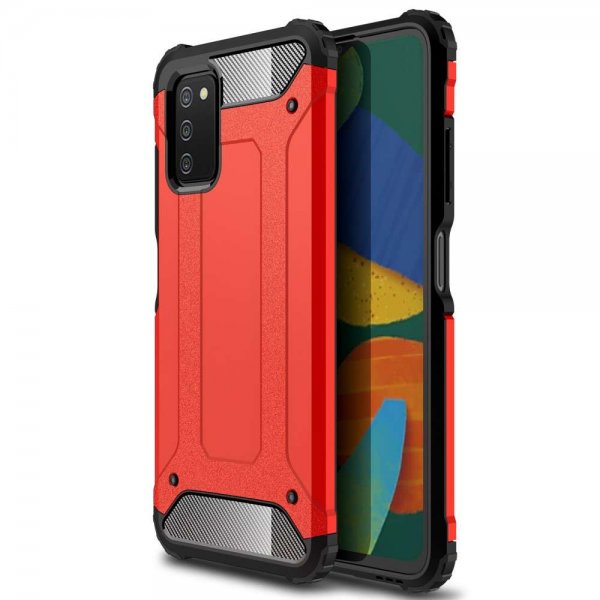 Samsung Galaxy A03s Deksel Armor Rød