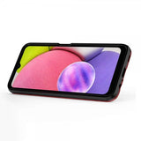 Samsung Galaxy A03s Deksel med Ringholder Rød