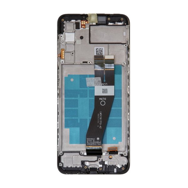 Samsung Samsung Galaxy A03s Skjerm med LCD Display Original - Svart