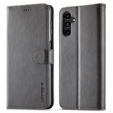 Lc.Imeeke Samsung Galaxy A04s/Galaxy A13 5G Etui med Kortlomme stativfunksjon Grå