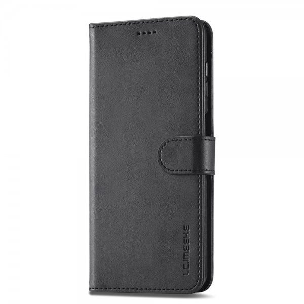 Lc.Imeeke Samsung Galaxy A04s/Galaxy A13 5G Etui med Kortlomme stativfunksjon Svart