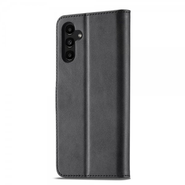 Lc.Imeeke Samsung Galaxy A04s/Galaxy A13 5G Etui med Kortlomme stativfunksjon Svart