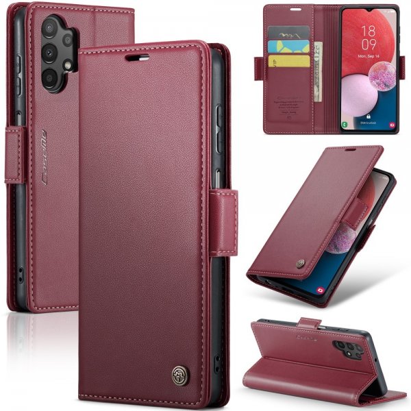 CaseMe Samsung Galaxy A04s/Galaxy A13 Etui 023 Series Rød