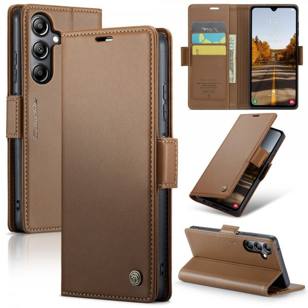CaseMe Samsung Galaxy A05s Etui 023 Series Brun