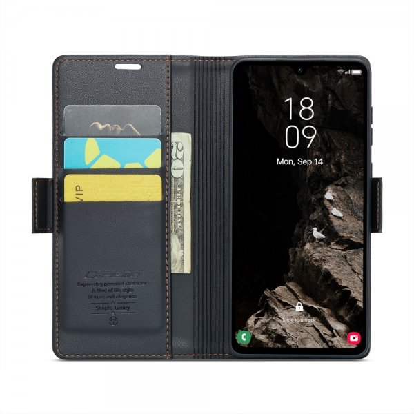 CaseMe Samsung Galaxy A05s Etui 023 Series Svart