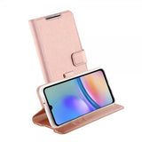 Vivanco Samsung Galaxy A05s Etui Classic Wallet Rosegull