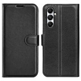 Samsung Galaxy A05s Etui Litchi Svart