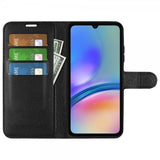 Samsung Galaxy A05s Etui Litchi Svart