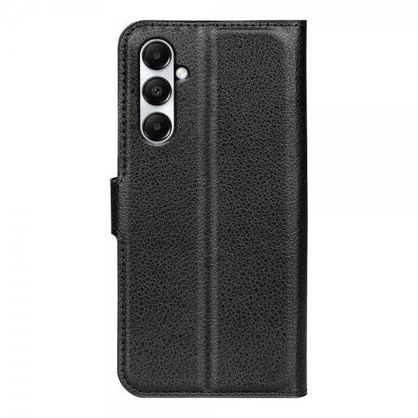 Samsung Galaxy A05s Etui Litchi Svart