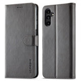 Lc.Imeeke Samsung Galaxy A05s Etui med Kortlomme stativfunksjon Grå