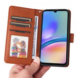 Betopnice Samsung Galaxy A05s Etui Avtagbart Deksel 005 Brun