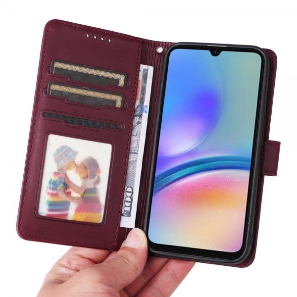 Betopnice Samsung Galaxy A05s Etui Avtagbart Deksel 005 Rød