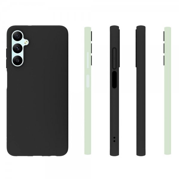 Nordic Covers Samsung Galaxy A05s Deksel Feather Series Raven Black
