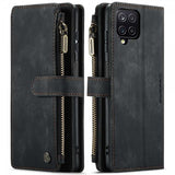 CaseMe Samsung Galaxy A12 Etui C30 Series Svart