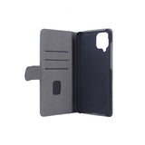 Gear Samsung Galaxy A12 Etui med Kortlomme Svart
