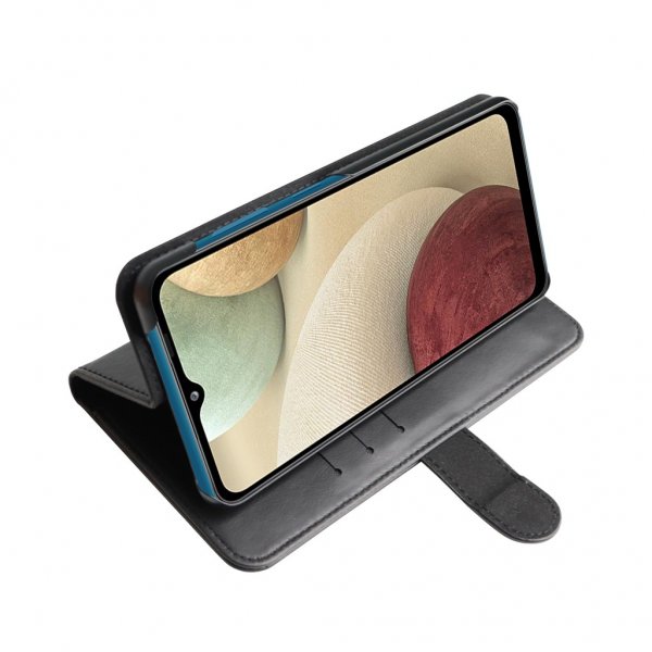 Krusell Samsung Galaxy A12 Etui PhoneWallet Svart