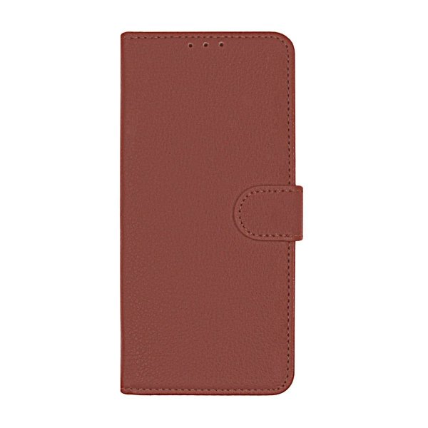 Samsung Galaxy A12 Etui med Stativ Brun
