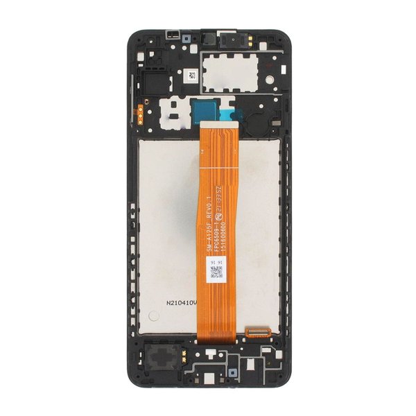 Samsung Samsung Galaxy A12 Skjerm med LCD Display Original - Svart