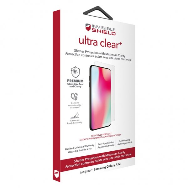 Zagg InvisibleShield Samsung Galaxy A12 Skjermbeskytter Ultra Clear+