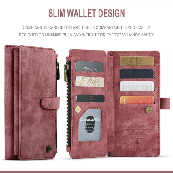 CaseMe Samsung Galaxy A13 4G Etui C30 Series Rød