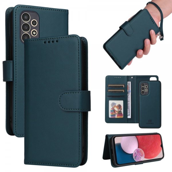 Betopnice Samsung Galaxy A13 4G Etui Avtagbart Deksel 005 Blå