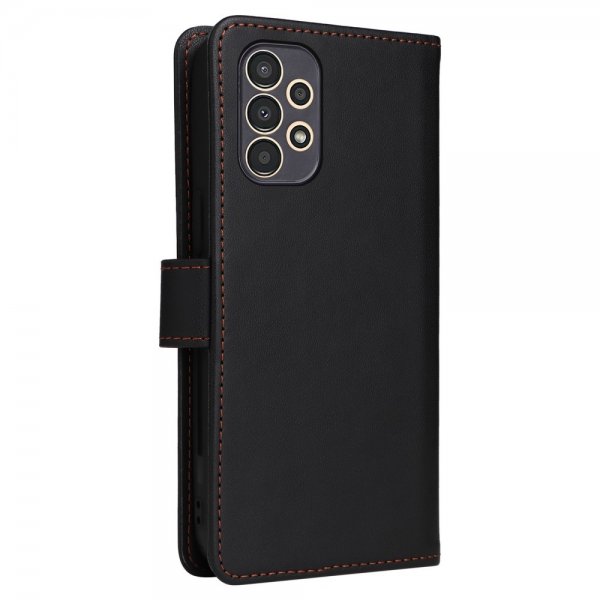 Betopnice Samsung Galaxy A13 4G Etui Avtagbart Deksel 005 Svart