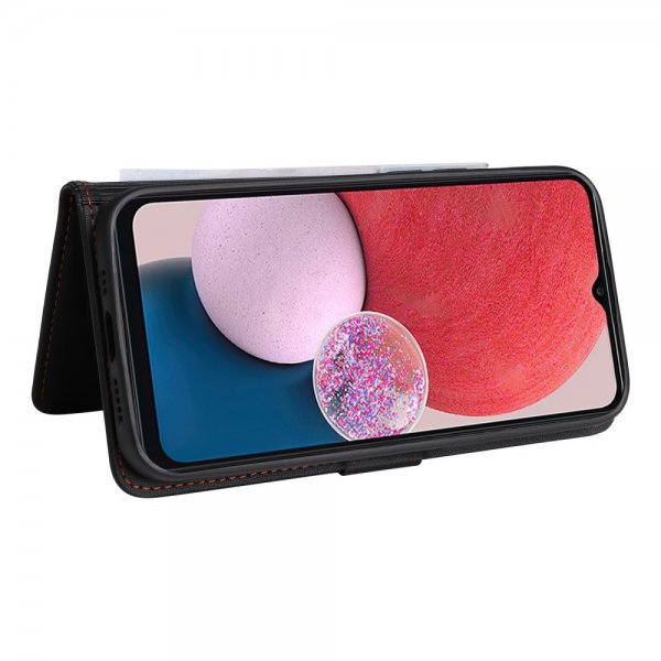 Betopnice Samsung Galaxy A13 4G Etui Avtagbart Deksel 005 Svart