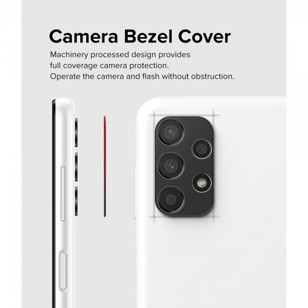 Ringke Samsung Galaxy A13 4G Kamerabeskytter Camera Styling Svart