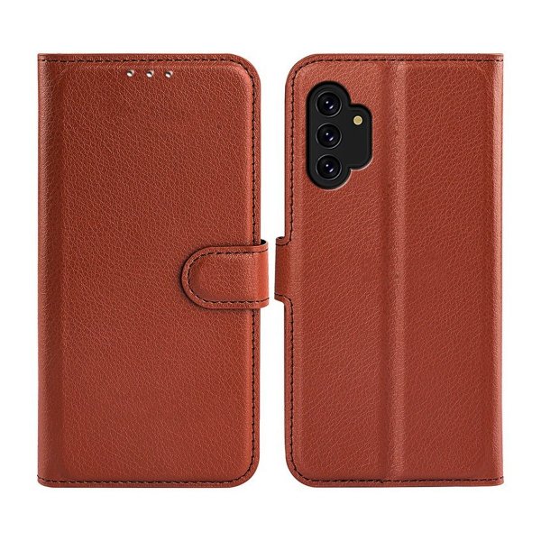Samsung Galaxy A13 4G Etui med Stativ Brun