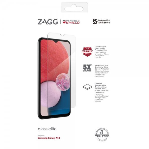 Zagg InvisibleShield Samsung Galaxy A13 4G Skjermbeskytter Glass Elite