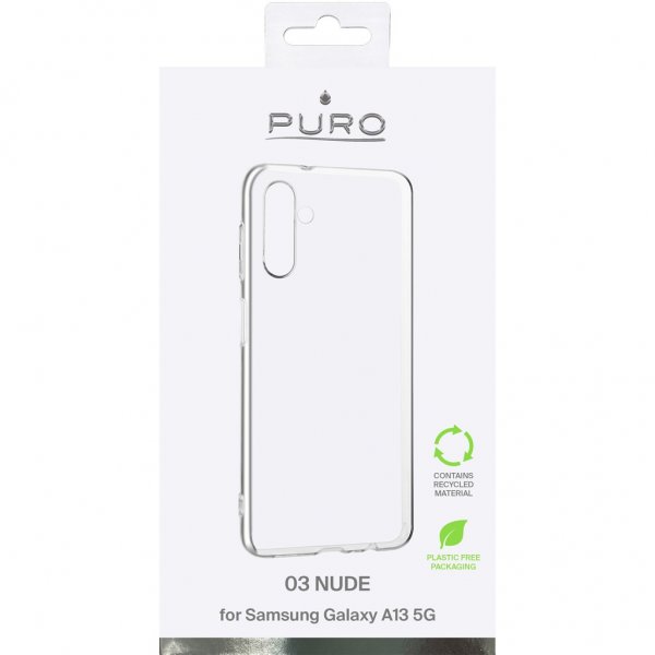 Puro Samsung Galaxy A13 5G Deksel Nude Transparent