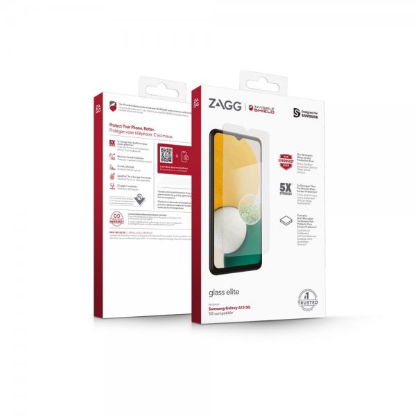 Zagg InvisibleShield Samsung Galaxy A13 5G Skjermbeskytter Glass Elite