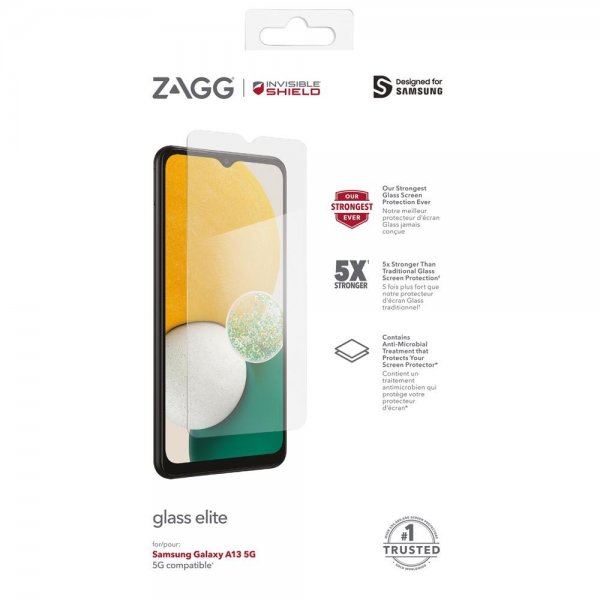 Zagg InvisibleShield Samsung Galaxy A13 5G Skjermbeskytter Glass Elite