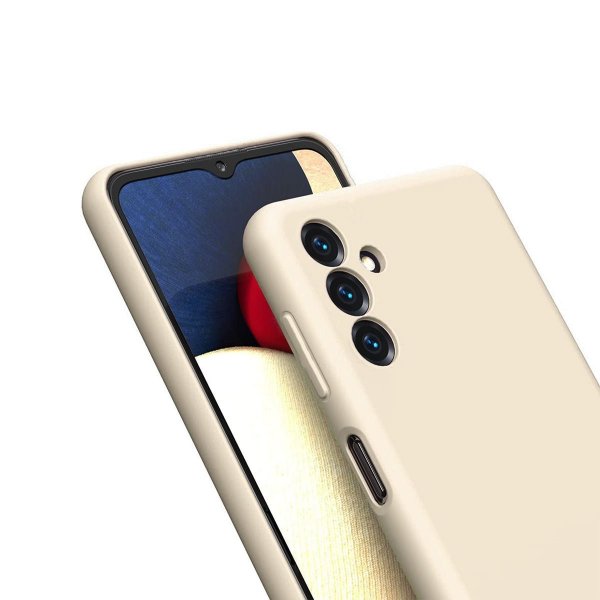 Rvelon Samsung Galaxy A13 4G Deksel Silikon Beige