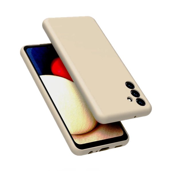 Rvelon Samsung Galaxy A13 4G Deksel Silikon Beige