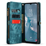 CaseMe Samsung Galaxy A14 Etui 008 Series Avtakbart Deksel Petrol