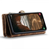 CaseMe Samsung Galaxy A14 Etui 008 Series Avtakbart Deksel Brun