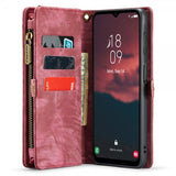 CaseMe Samsung Galaxy A14 Etui 008 Series Avtakbart Deksel Rød