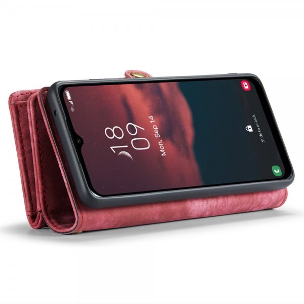 CaseMe Samsung Galaxy A14 Etui 008 Series Avtakbart Deksel Rød