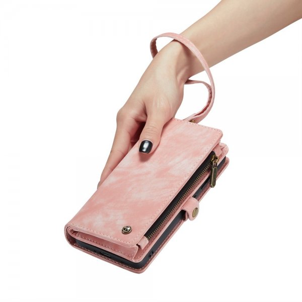CaseMe Samsung Galaxy A14 Etui 008 Series Avtakbart Deksel Rosa