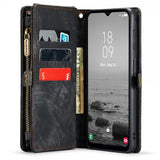 CaseMe Samsung Galaxy A14 Etui 008 Series Avtakbart Deksel Svart