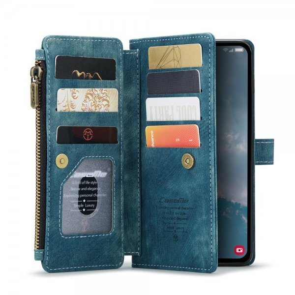 CaseMe Samsung Galaxy A14 Etui C30 Series Petrol