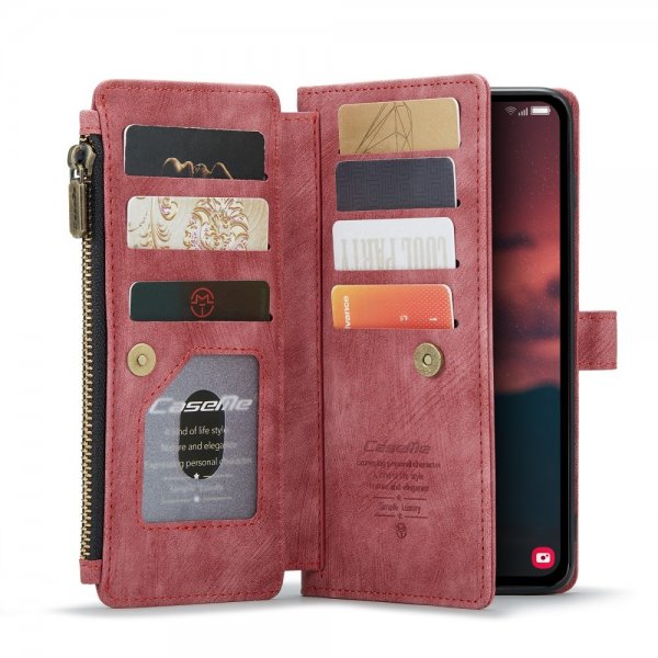 CaseMe Samsung Galaxy A14 Etui C30 Series Rød