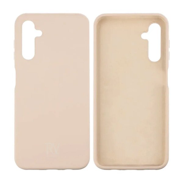Rvelon Samsung Galaxy A14 Deksel Silikon Beige